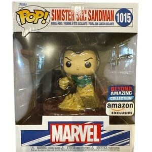 Funko Pop! Deluxe: SANDMAN Amazon Exclusive SPIDER-MAN SINISTER 6 BEYOND AMAZING